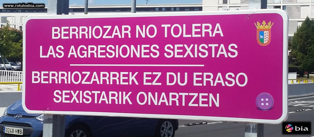 Señal violeta contra las agresiones sexistas