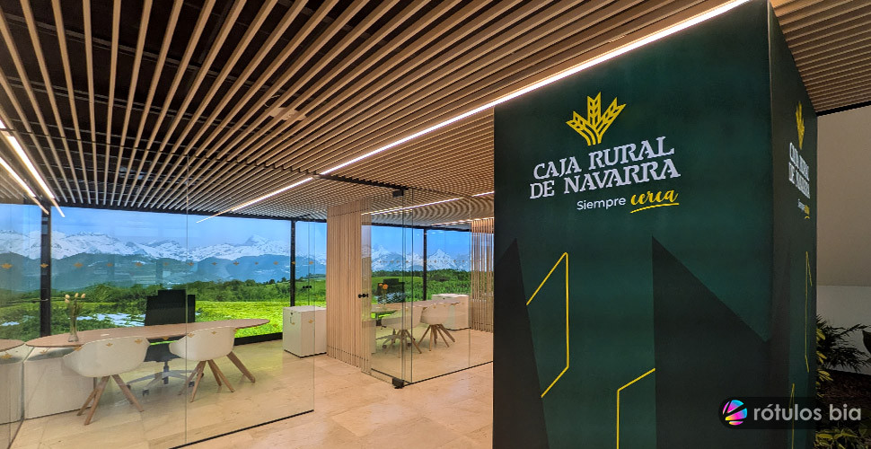 Imagen coorporativa caja rural de Navarra
